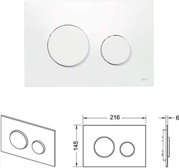 TECE инсталляция для подвесного унитаза k 400 600, - k400600