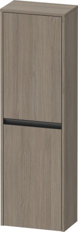 Duravit средний шкаф с двумя дверцами петли слева 240 мм х 400 мм х 1320 мм, ketho.2, k21319l35350000 цвет: дуб терра