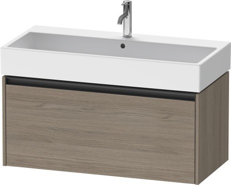 Duravit тумба подвесная под раковину 460 мм х 984 мм х 440 мм, ketho.2, k25078035350000 цвет: дуб терра