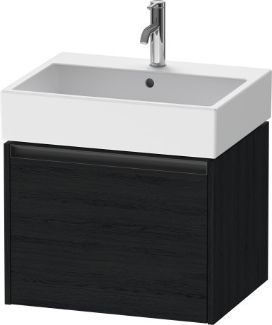 Duravit тумба подвесная под раковину 460 мм х 584 мм х 440 мм, ketho.2, k25075016160000 цвет: чёрный дуб