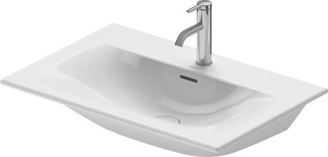 Duravit раковина подвесная 73х49см, viu, 2344730000 цвет: белый