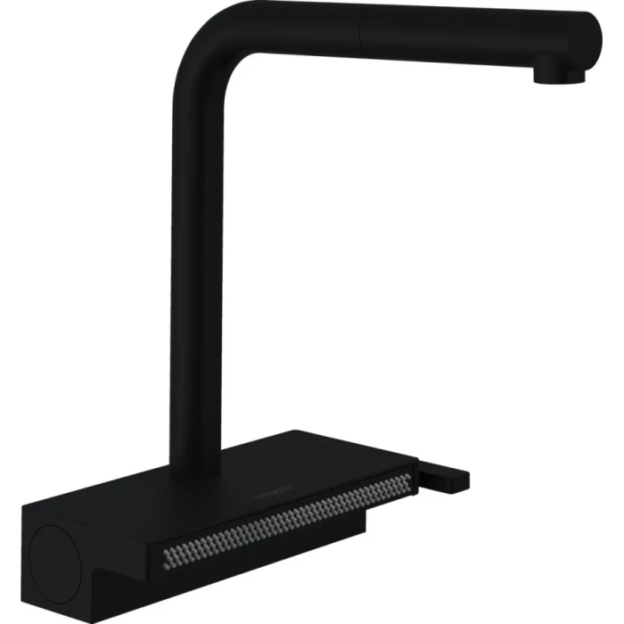 Hansgrohe смеситель для кухни, Aquno Select M81, черный арт. 73830670