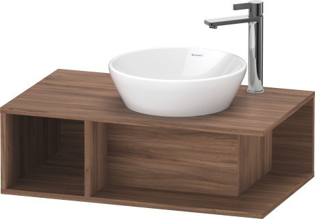 Duravit тумба подвесная под раковину 800 мм х 480 мм, d-neo, de493807979 цвет: орех натуральный