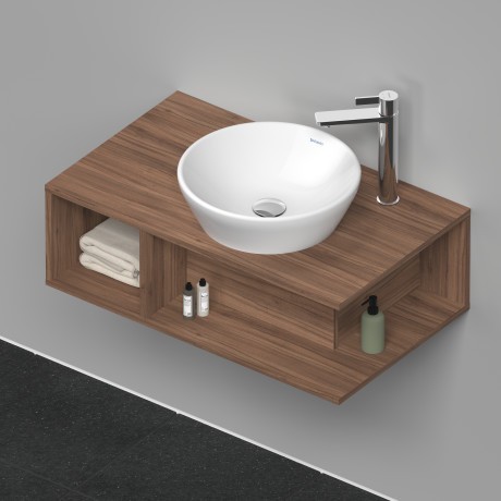 Duravit тумба подвесная под раковину 800 мм х 480 мм, d-neo, de493807979 цвет: орех натуральный