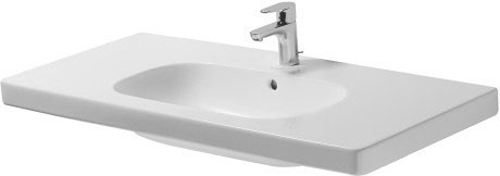 Duravit раковина для мебели 105х48 см, d-code, 03421000002 цвет: белый
