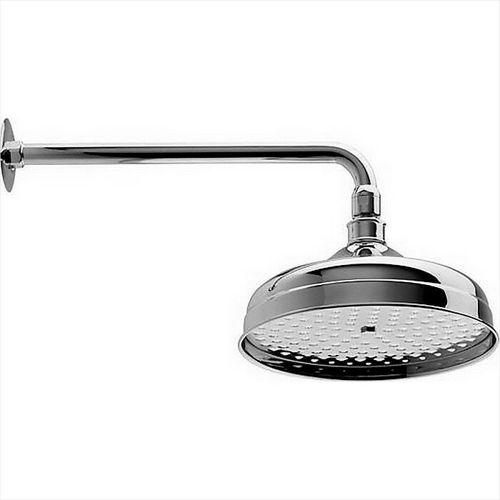 Cisal верхний душ d210 мм с настенным держателем l270 мм ds01340021 shower, цвет: хром