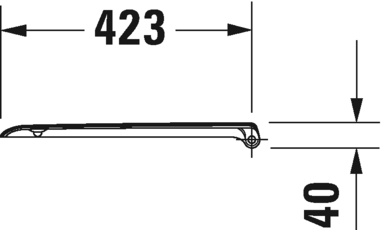 Duravit сиденье для унитаза с крышкой d-сode c автоматическим опусканием, d-code, 0067390000 цвет: белый