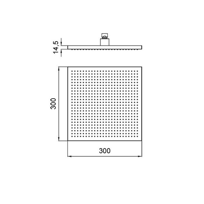 Almar верхний душ velvet, арт. e044278.bs