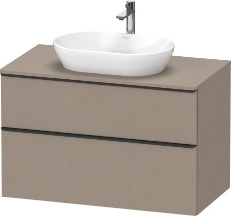 Duravit тумба подвесная под раковину 550 мм х 1000 мм, d-neo, de496807575 цвет: лён