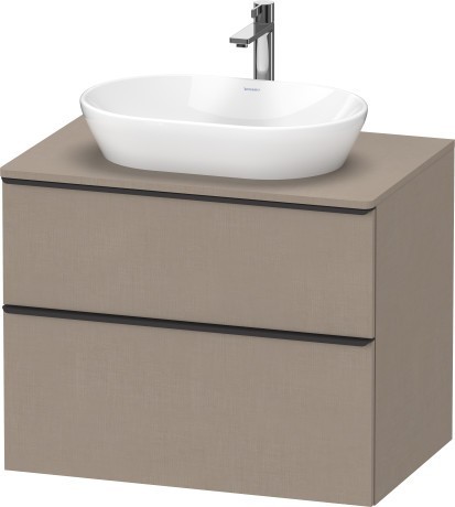 Duravit тумба подвесная под раковину 800 мм х 550 мм, d-neo, de496707575 цвет: лён