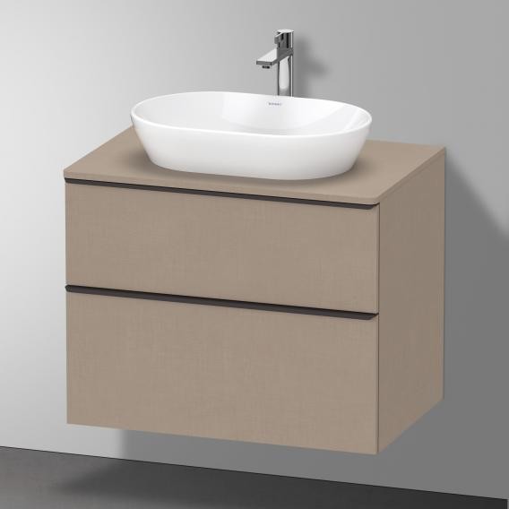 Duravit тумба подвесная под раковину 800 мм х 550 мм, d-neo, de496707575 цвет: лён