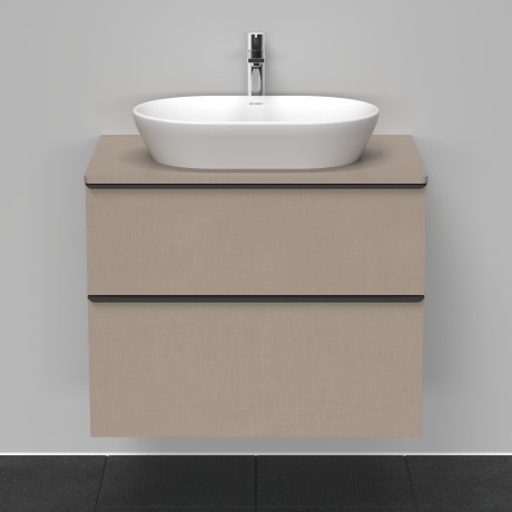 Duravit тумба подвесная под раковину 800 мм х 550 мм, d-neo, de496707575 цвет: лён