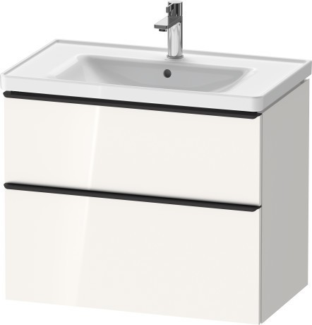 Duravit тумба подвесная под раковину 784 мм х 452 мм, d-neo, de435502222 цвет: белый глянцевый