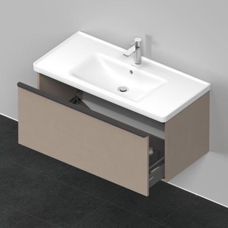 Duravit тумба подвесная под раковину 984 мм х 452 мм, d-neo, de425607575 цвет: лён