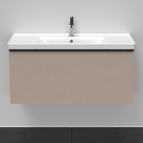 Duravit тумба подвесная под раковину 984 мм х 452 мм, d-neo, de425607575 цвет: лён