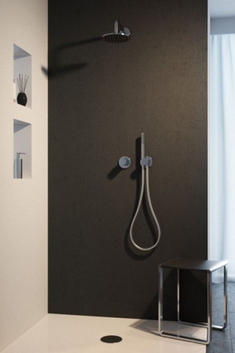 Keuco переключатель на 3 потребителя с круглой розеткой, c рукояткой сomfort, ixmo, черный матовый арт. 59549 371001