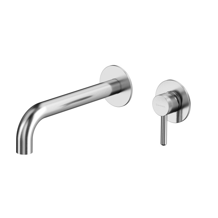 Смеситель для раковины скрытого монтажа, Whitecross Y brushed nickel, брашированный никель арт. Y1215NIB