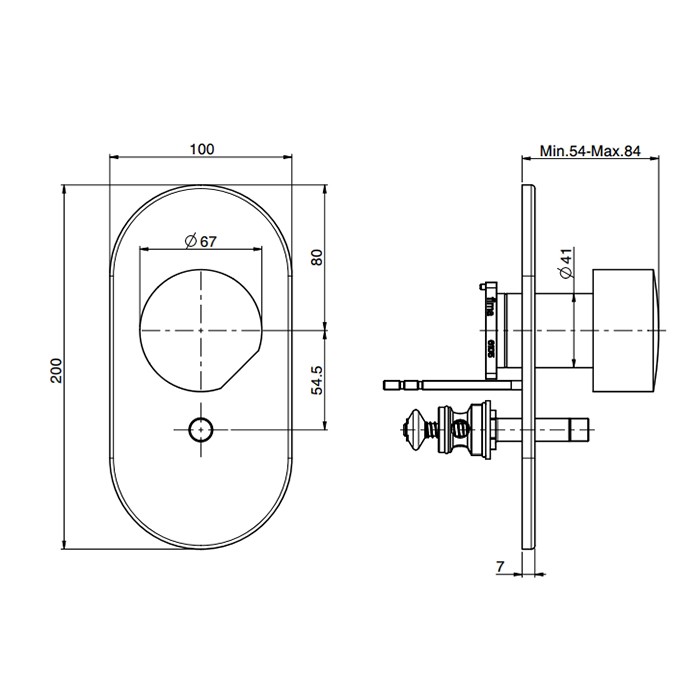 Fima Carlo Frattini смеситель для душа, встраиваемый, с переключателем на 2 источника, so, золото арт. f3189e2or