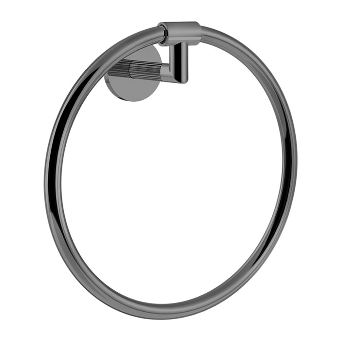 Gessi Полотенцедержатель-кольцо, подвесной, Ingranaggio, 63909#707 цвет: black metal brushed pvd