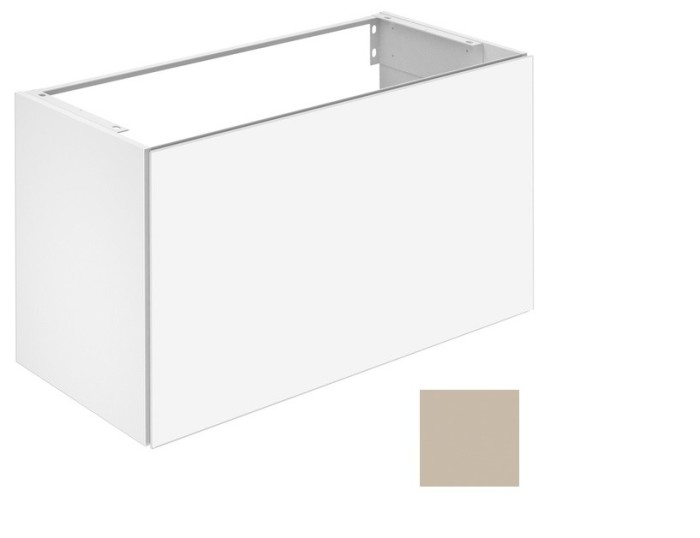 Keuco тумба под раковину 490 мм х 1000 мм х 605 мм, с 1 фронтальным ящиком и 1 внутренним, plan, кашемир арт. 32972 180000