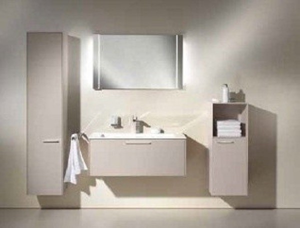 Keuco высокий шкаф-пенал, royal 60, кашемир матовый арт. 32130 450001