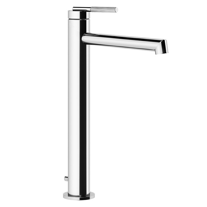 Gessi Смеситель для раковины высокий с длинным изливом, с донным клапаном, Ingranaggio, 63505#031 цвет: хром