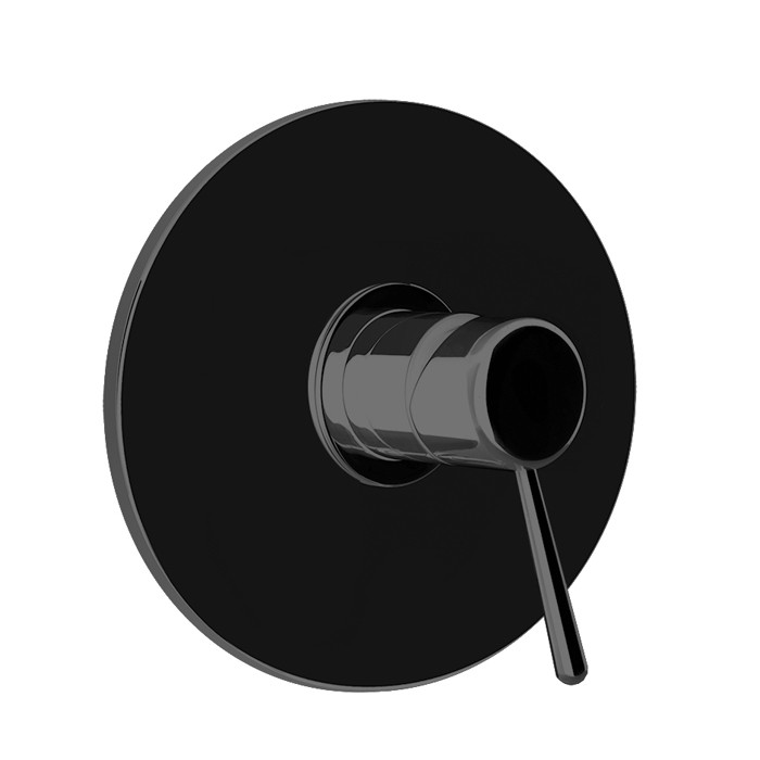 Gessi Встраиваемый однорычажный смеситель, Goccia, 44676#299 цвет: черный
