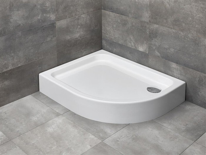 Radaway акриловый поддон для душа compact 100x80 l белый, Laros - SLE81017-01L