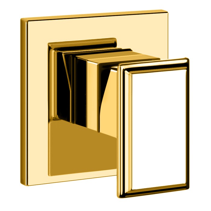 Gessi Встраиваемый однорычажный смеситель для раковины, Eleganza, 46106#080 цвет: золото