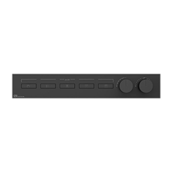 Gessi Термостат для душа, с включением до 5 источников одновременно, Hi Fi, 63018#707 цвет: black metal brushed pvd