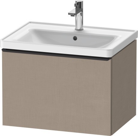 Duravit тумба подвесная под раковину 634 мм х 452 мм, d-neo, de425407575 цвет: лён