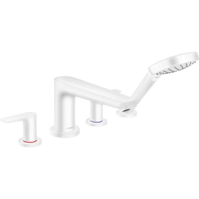 Hansgrohe смеситель на борт ванны, Talis E, белый арт. 71748700