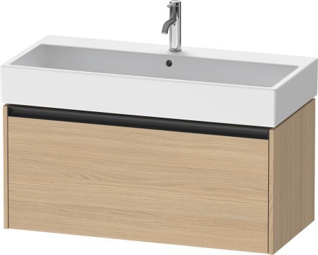 Duravit тумба подвесная под раковину 460 мм х 984 мм х 440 мм, ketho.2, k25078030300000 цвет: натуральный дуб