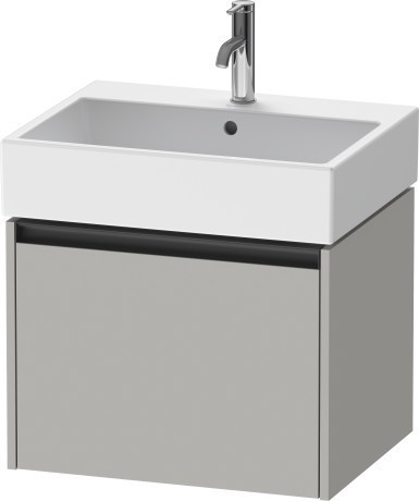 Duravit тумба подвесная под раковину 460 мм х 584 мм х 440 мм, ketho.2, k25075007070000 цвет: бетонно-серый матовый