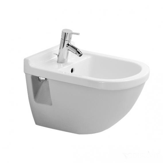 Duravit подвесное биде с переливом, starck 3, 22301500001 цвет: белый