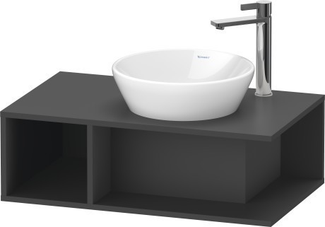 Duravit тумба подвесная под раковину 800 мм х 480 мм, d-neo, de493804949 цвет: графит матовый