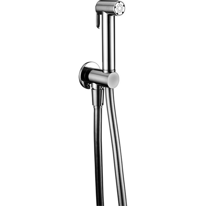 Cisal гигиенический душ со шлангом 120 см, вывод с держателем sc00791021 shower, цвет: хром
