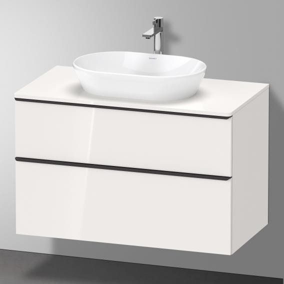 Duravit тумба подвесная под раковину 550 мм х 1000 мм, d-neo, de496802222 цвет: белый глянцевый