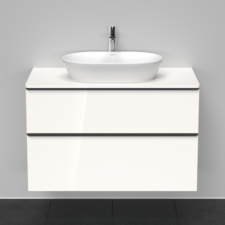 Duravit тумба подвесная под раковину 550 мм х 1000 мм, d-neo, de496802222 цвет: белый глянцевый