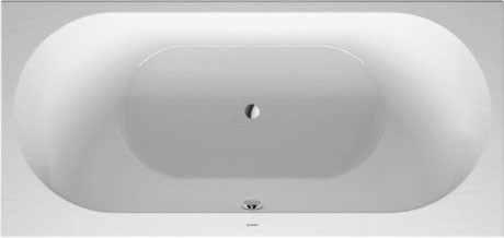 Duravit акриловая встраиваемая ванна 1900 х 900, darling new, 700245000000000 цвет: белый