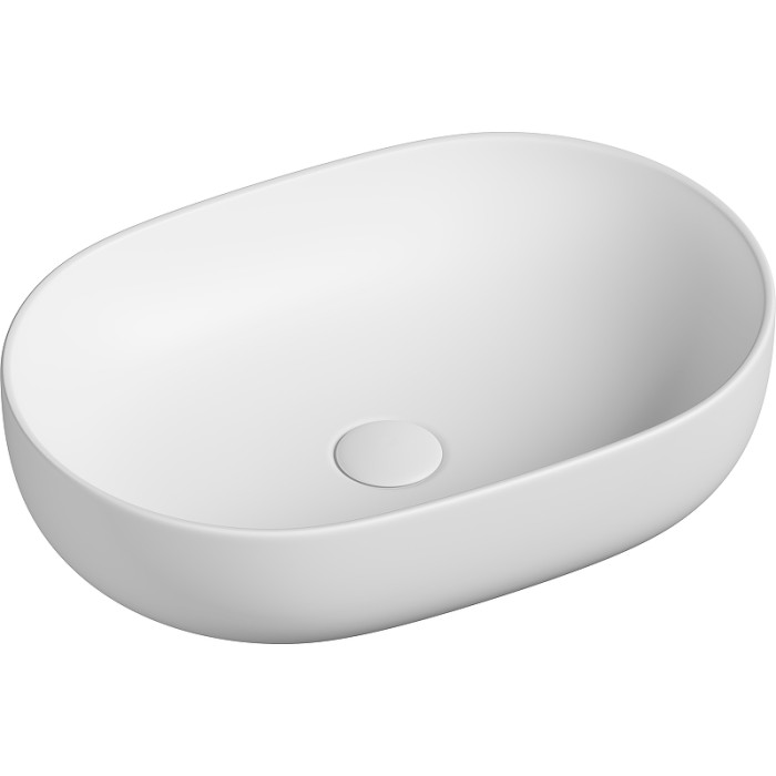 Ceramicanova раковина накладная element, cn6047mw цвет: белый