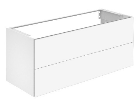 Keuco тумба подвесная под раковину 490 мм х 1200 мм, c 2 выдвижными ящиками, трюфель/трюфель, plan, трюфель арт. 32983 140000