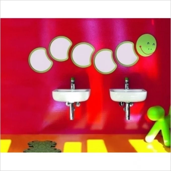 LAUFEN сегмент зеркала "голова гусеницы", FLORAKIDS - 4.6161.1.003.472.1