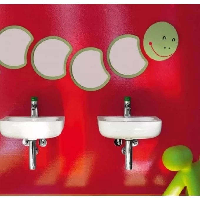 LAUFEN сегмент зеркала "голова гусеницы", FLORAKIDS - 4.6161.1.003.472.1