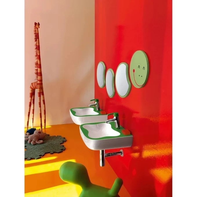 LAUFEN сегмент зеркала "голова гусеницы", FLORAKIDS - 4.6161.1.003.472.1