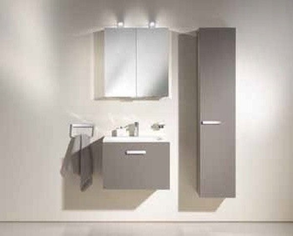 Keuco высокий шкаф-пенал, royal 60, антрацит матовый арт. 32130 440002