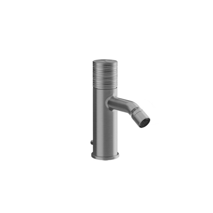 Gessi Смеситель для биде, 1 отв., с донным клапаном, Habito Trame, 70307#031 цвет: хром