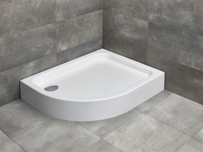 Radaway акриловый поддон для душа compact 100x80 r белый, Laros - SLE81017-01R