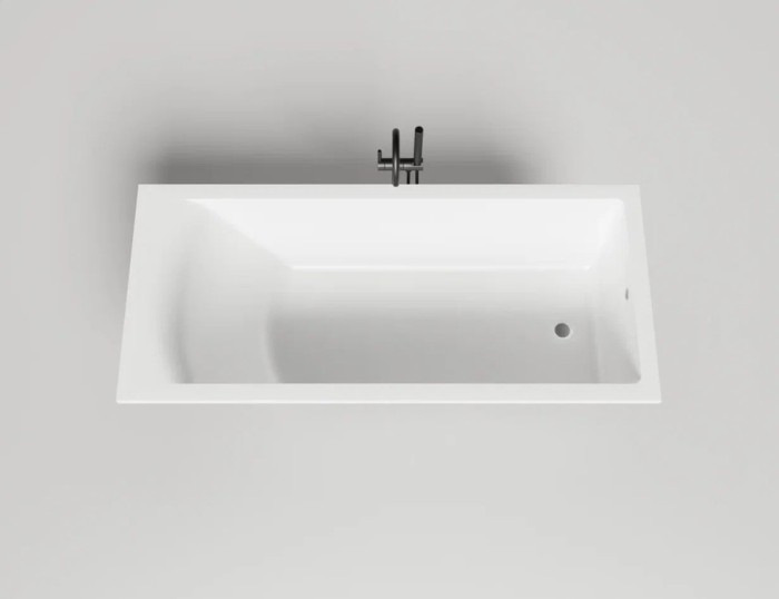 Salini ванна встраиваемая 180x80, cascata, 104213grf цвет: глянцевый белый