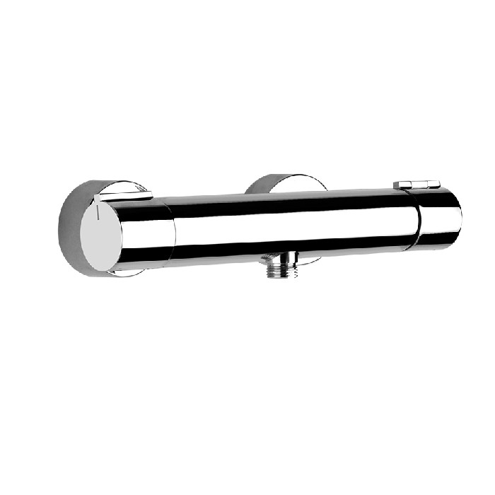 Gessi Смеситель термостатический наружный для душа, Emporio Via tortona, 18731#031 цвет: хром